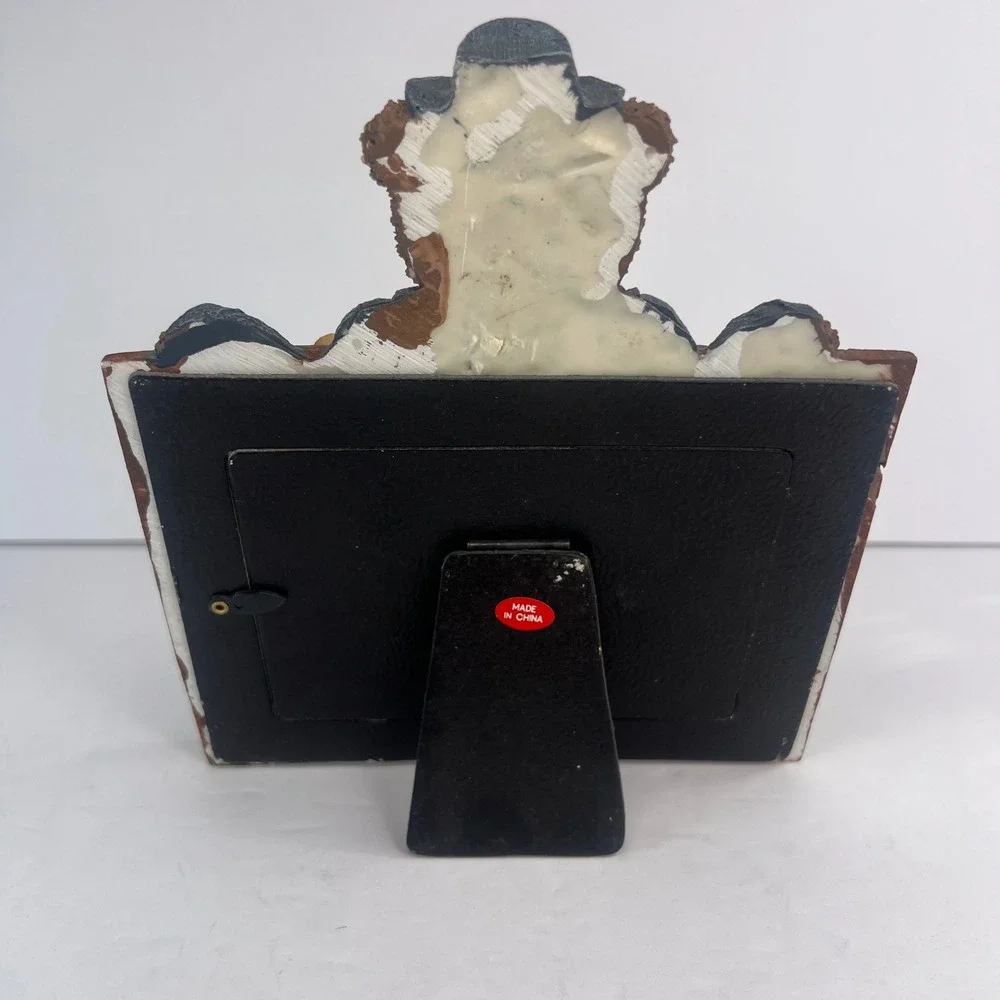 3.5x5‎ Bear Picture Frame Teddy Bear Rose Ladybug Butterfly Resin Cottagecore